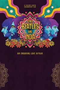 The Beatles в Индии - постер